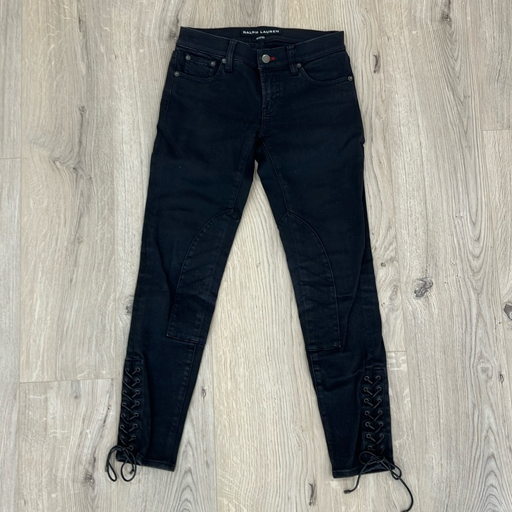 Ralph Lauren black label denim jeans used black. In good condition. No stains.